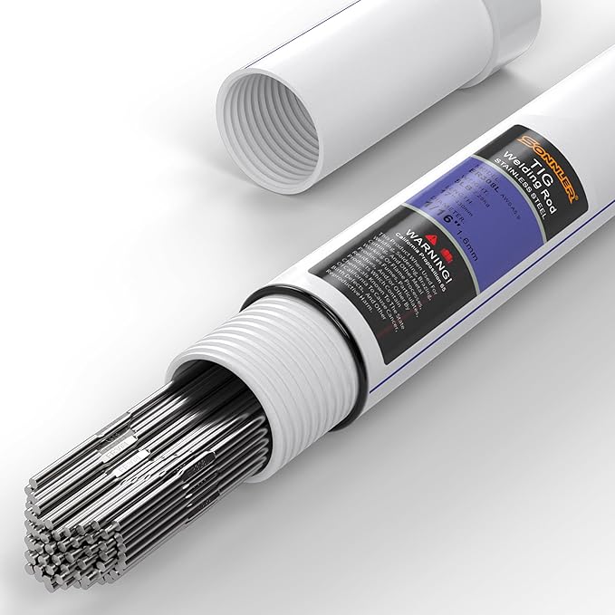 Stainless Steel TIG Welding Rod ER308L 1.6 1/16"x16" 5LB, Low Splatter Corrosion Resistance, TIG welding accessories
