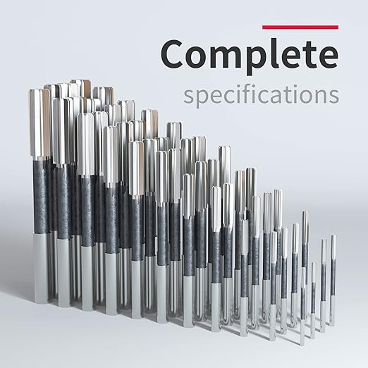 H7 Straight Shank Chucking Machine Reamer Milling Cutter Tool,Cutting Dia 39/64" (15.48mm), Straight Flute Reamer Machine Cutter Tungsten Carbide Lathe Machine Reame(39/64)