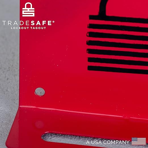 TRADESAFE Lockout Tagout Locks Station - Loto Station Holds up to 20 Safety Padlocks, Loto Locks Rack with No Lock Out Tag Out Padlocks Included