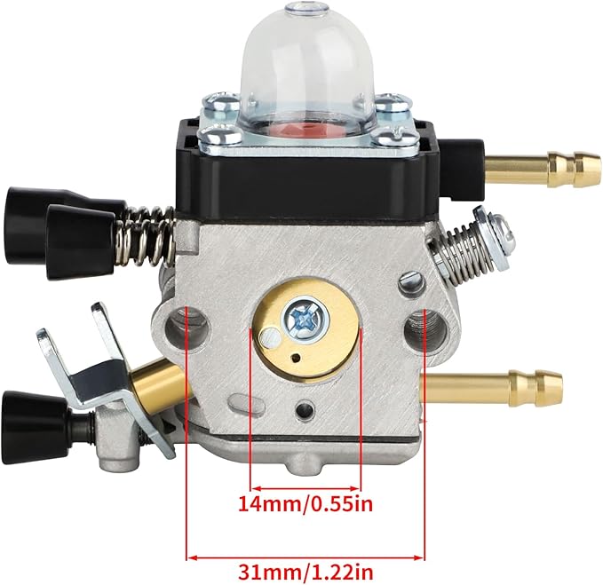 BG55 SH85 Carburetor Tune Up Kit for STIHL BG85 SH55 BG 55 BG45 BG65 BG46 Air Filter Spark Plug Primer Bulb Blower Parts Replace for Zama C1Q-S68
