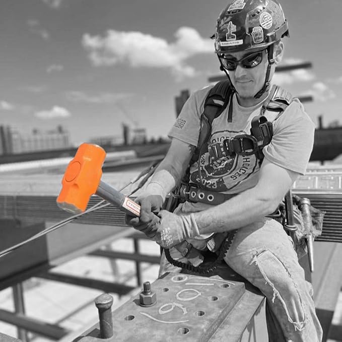 TREMMOR | IRON CORE Sledge Hammer (6 LB. Head, 16 inch Handle)