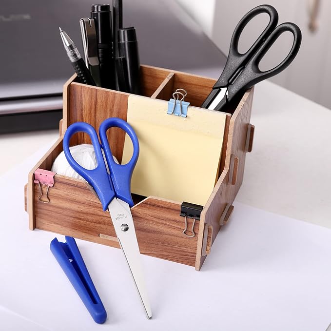 6.5in Multipurpose Scissors, Stainless Steel Sharp Shears for Office Home School Students Household General Use Craft Supplies - 2 Pack
