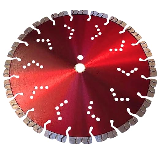 High-Performance Diamond Saw Blades for Concrete & Stone ??Deep Cut, 1" Arbor (12" Diameter)