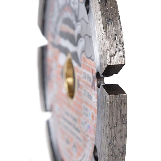 Delta Diamond Ripper Premium 4-1/2 Inch Tuck Point Diamond Blade, 1/4" Width, for Mortar Removal (4.5" X .250)