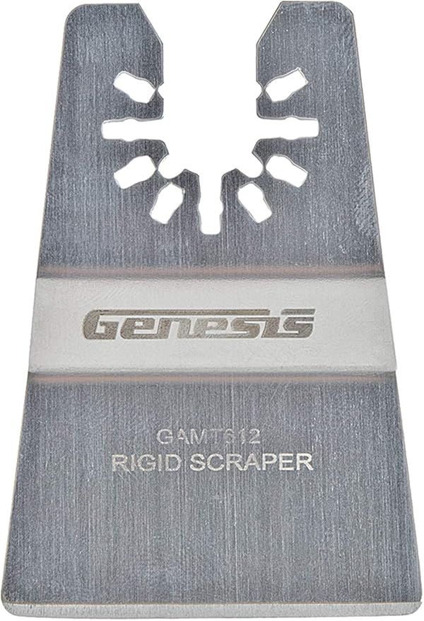 Genesis GMT15A 1.6 Amp Multi-Purpose Oscillating Tool and 19-Piece Universal Hook-And-Loop Accessory Kit with Storage Box