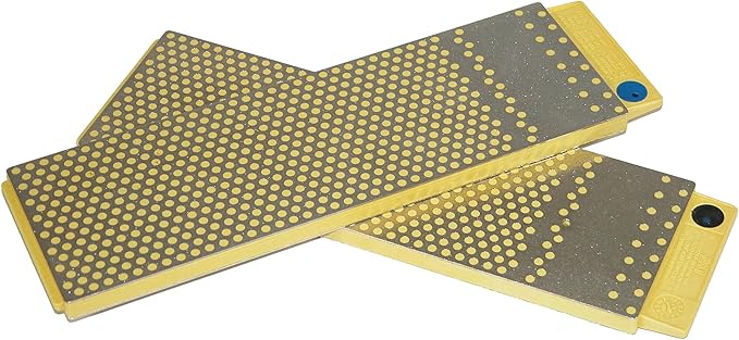 Diamond Machining Technology (DMT) WM8CX-WB 8-Inch Duo Sharp Plus Bench Stone - Coarse/Extra Coarse with Base