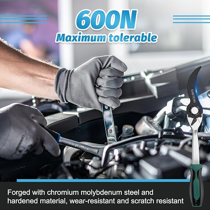 Pry bar wrench adapter竊똇alf Shaft Removal Car Repairing Tools 竊똇alf Shaft Removal Tool 竊똇igh quality Crowbar Adapter竊?025 Upgraded version1/2"pry bar wrench adaptor head竊똓atchet pry bar attachment (2)