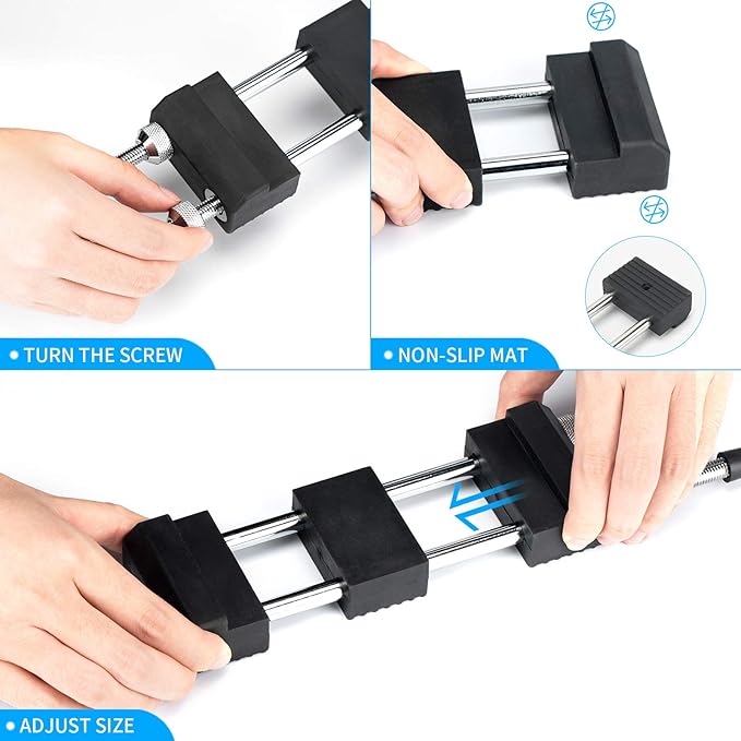 DMD Diamond Sharpening Stone Holder Set with Simple Adjustment Screws Holds the Stone Securely with Diomand Knife Sharpener Stones 訝?Durable Quality and Exquisite Design
