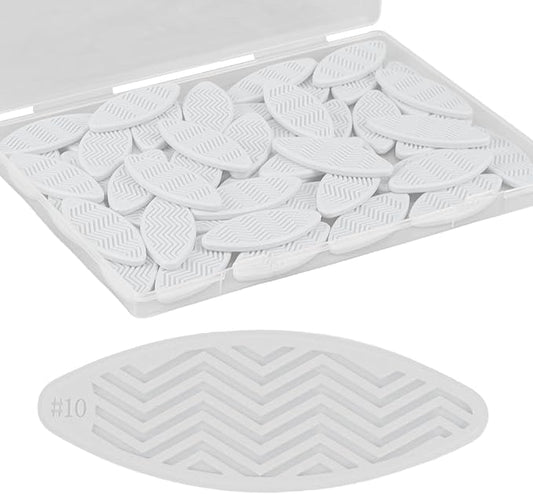 PVC Plastic Biscuit Joiner Tool #10 ??50 Pack White Joiner Biscuits for Connecting PVC Decorative Panels, Woodworking, Biscuit Connector for Furniture Frames, Door Frames, Countertop Joiner