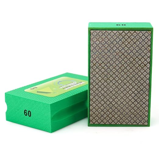1pc Diamond Hand Polishing Pads Grit 60 Foam Sanding Block for Ceramic Tile Glass Grinding,Sanding Blocks Polishing