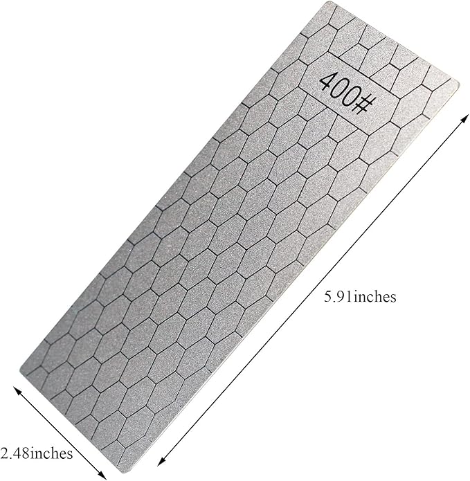 5 Pieces Diamond Sharpening Stone Set,Diamond Lapping Plate Coarse/Medium/Fine Grit Sharpener,400/600/800/1000/1200 Grit