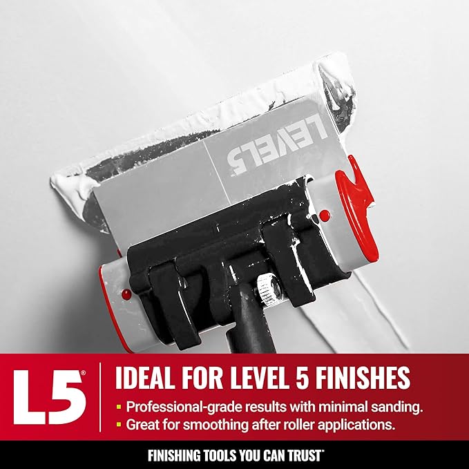 Level 5 Tools 5-441 Drywall Skmmng BLD Set,10",24",32",Adptr
