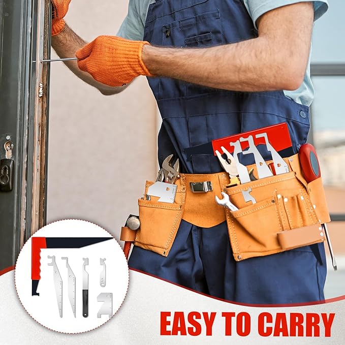 Firefighting Tool Multi-Purpose Kit- Multi-Functional Emergency Tool kit Designed for Firefighters and Emergency Responders, Made from Stainless Steel
