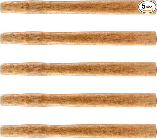 KEILEOHO 5 PCS Ball Peen Hammer Handles, Fit for 32 OZ Ball Peen Hammer for Replacement Or Update