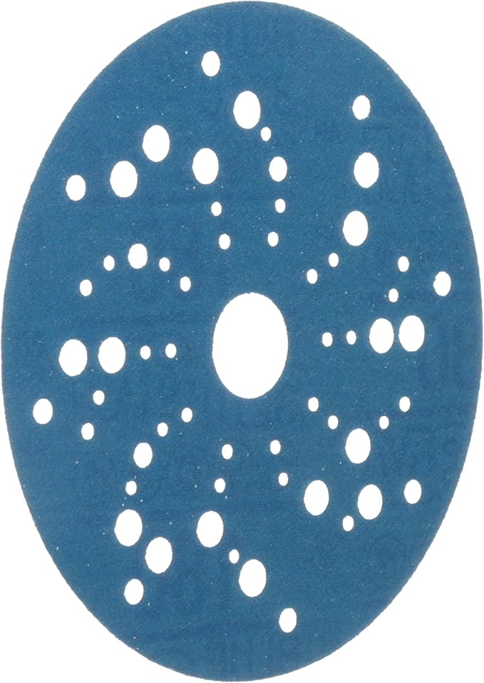 3M Hookit Blue Abrasive Disc 321U Multi-hole, 36161 5 in 180 50 discs per carton