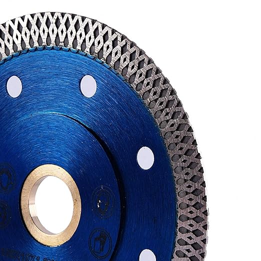 GoYonder 4 Inch Tile Blade, Super Thin Diamond Saw Blade for Cutting Porcelain Tiles, Granite Marble Ceramics (4"-Blue)