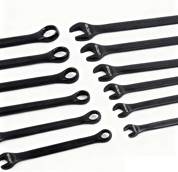 LLNDEI Mechanics Tool Set and Socket Set, 1/4" 3/8" 1/2" Drive Deep and Standard Sockets 12 Point, 390 Pcs SAE and Metric Mechanic Tool Kit with Bits, Combination Wrench