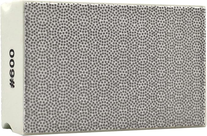 HIGHDRIL Diamond Hand Polishing Pad - Grit 600 Diamond Electroplated Hand Sanding Pads Polishing Blocks for Granite, Marble, Glass, Concrete