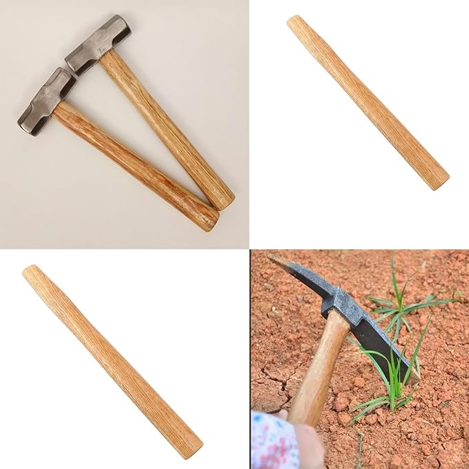 KEILEOHO 5 PCS Ball Peen Hammer Handles, Fit for 32 OZ Ball Peen Hammer for Replacement Or Update