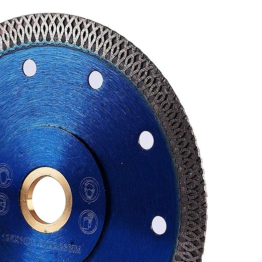 GoYonder 5 Inch Super Thin Diamond Saw Blade for Cutting Porcelain Tiles,Granite Marble Ceramics (5"-Blue 3PCS)