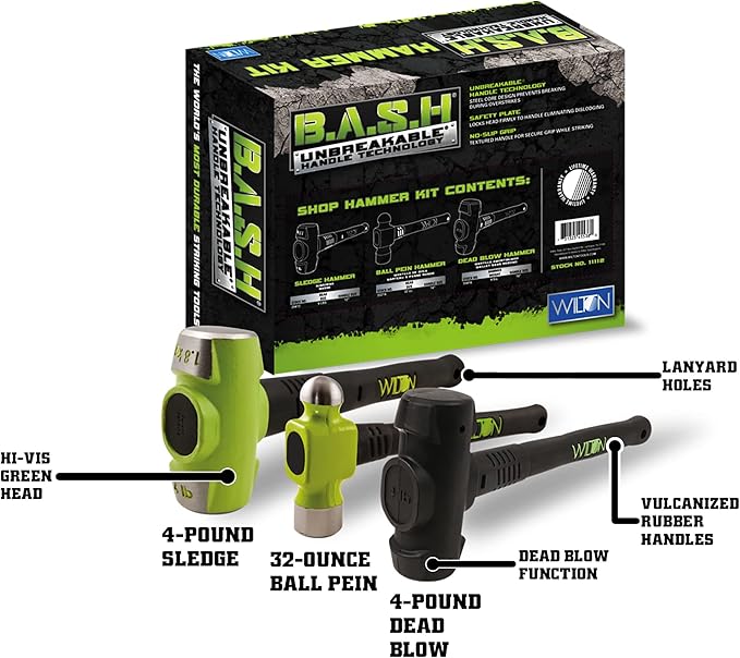 Wilton B.A.S.H Shop Hammer Kit (11112)