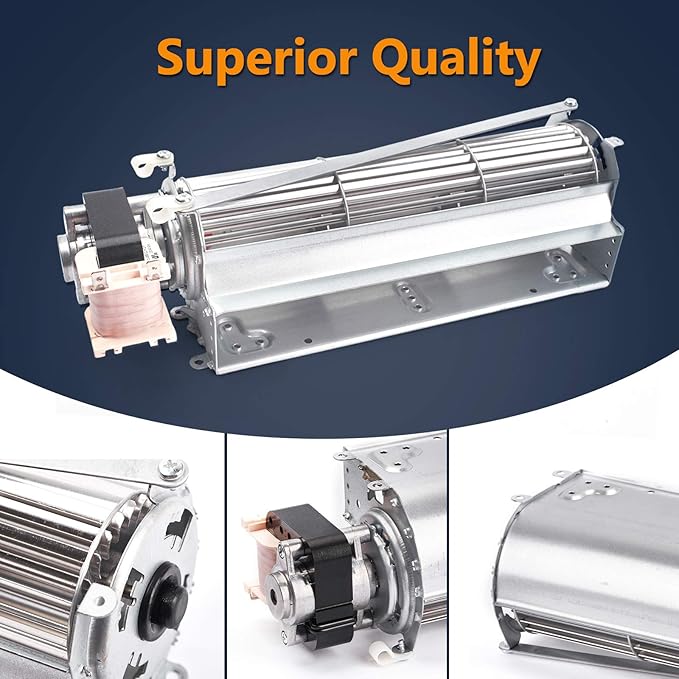Criditpid FBK-100 FBK-200 FBK-250 BLOT Fireplace Blower Fan Unit for Superior, Lennox, Monessen, Majestic, Astria, Vermont Castings, Martin, Rotom HB-RB79 Fireplaces, Superior Fireplace Blower DRT2035
