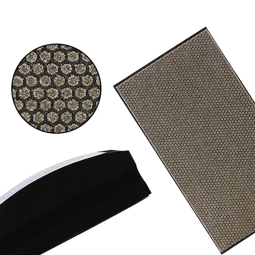 Diamond Hand Polishing Pads Foam Back for Glass Granite Marble Concrete Stone Sanding and Polishing (120 Grit)