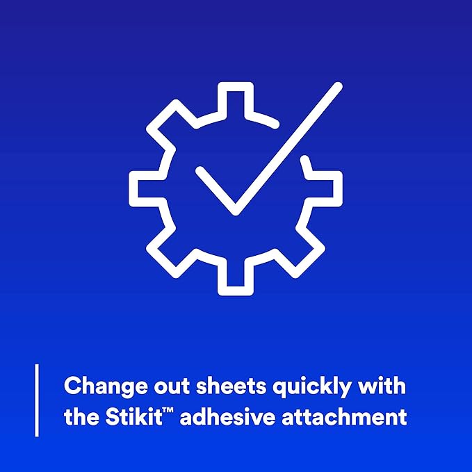 3M Stikit Blue Abrasive Sheet Roll, 36217, No Hole, 2.75 in x 20 yd, 80+ Grade, Automotive Sanding Roll Sandpaper for Coating Removal, Body Repair, Auto Sanding