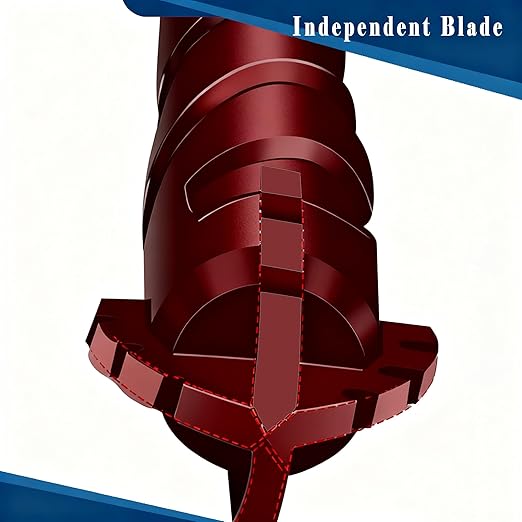10pc Red Serrated Eccentric Masonry Drill Bit, Serrated Concrete Drill Bit Set for Ceramic Tile Brick Glass Plastic Marble and Wood (3/16??to 1/2??.