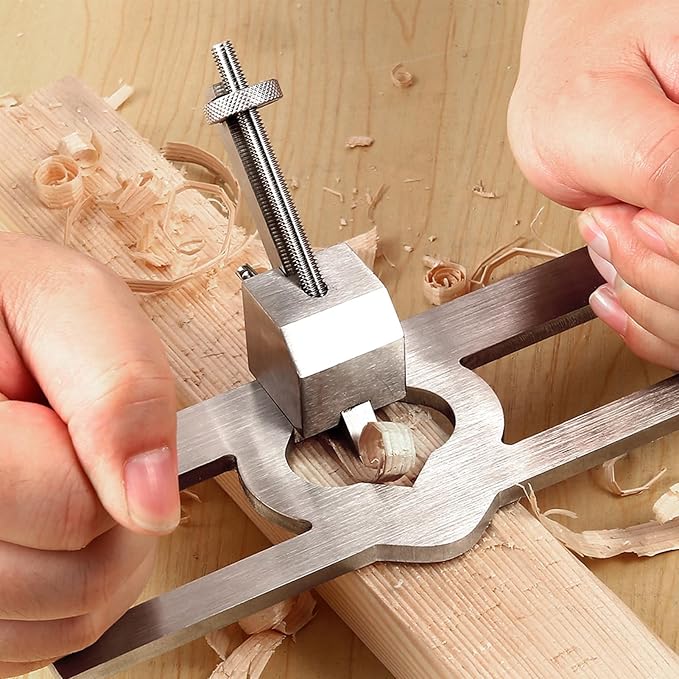 Wood Planer Hand Tool, Handheld Hand Planer Wood Trimming Plane DIY Woodcraft for Precision Woodworking