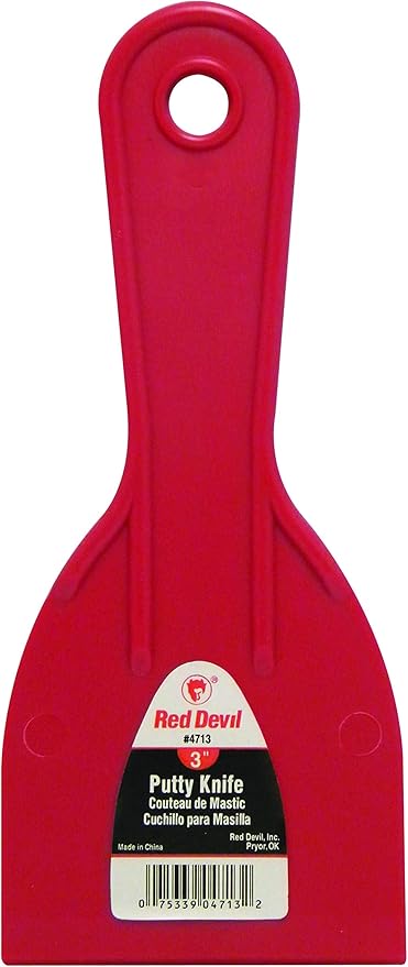Red Devil 4718 3-Piece Plastic Knife Set, (Pack of 12)