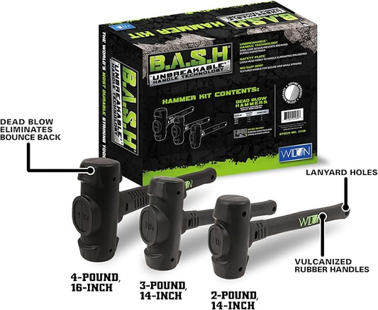 Wilton B.A.S.H Dead Blow Hammer Kit (11113)