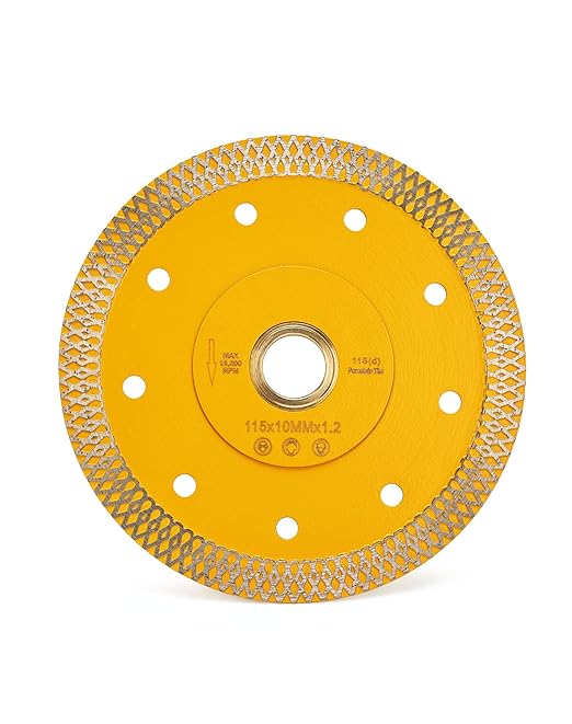 Super Thin Diamond Porcelain Cutting Blade for Cutting Granite Marbles Tiles (4.5)…