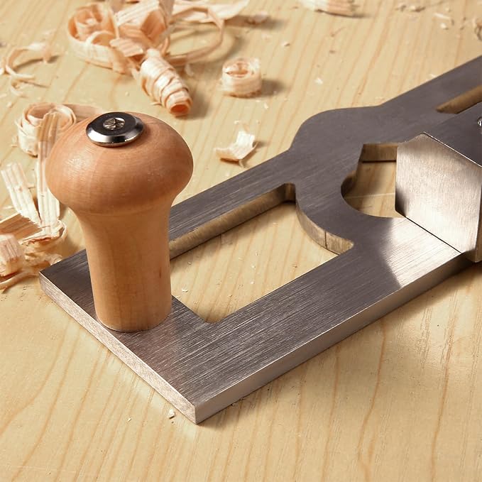 Wood Planer Hand Tool, Handheld Hand Planer Wood Trimming Plane DIY Woodcraft for Precision Woodworking