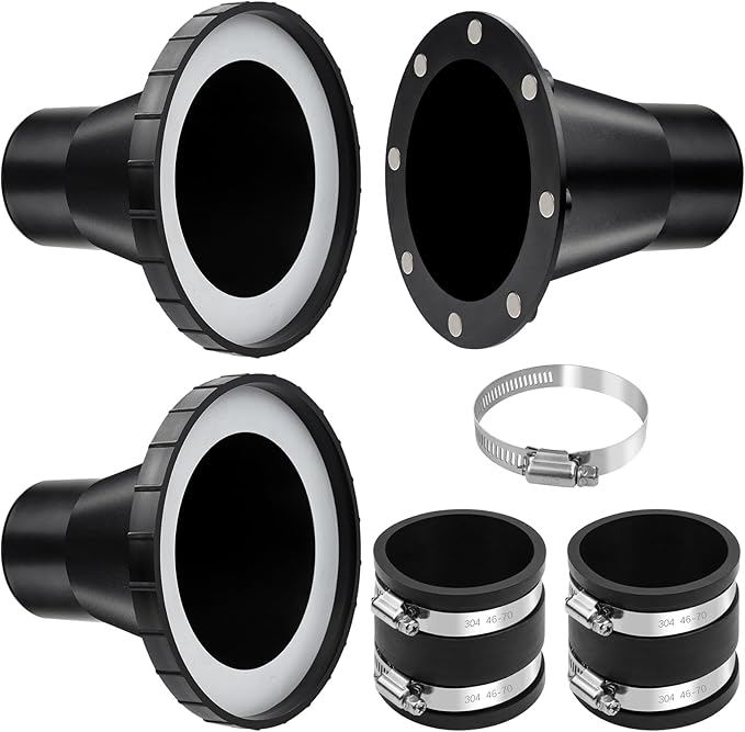 4" to 2-1/2" Magnetic Dust Collection Fittings,One-to-Multi Magnetic Dust Collection Starter Kit w/1PK Mag Port Connector+2Set 2.5??Couplers,Magnetic Dust Collector System for Woodwork Vacuum Hose
