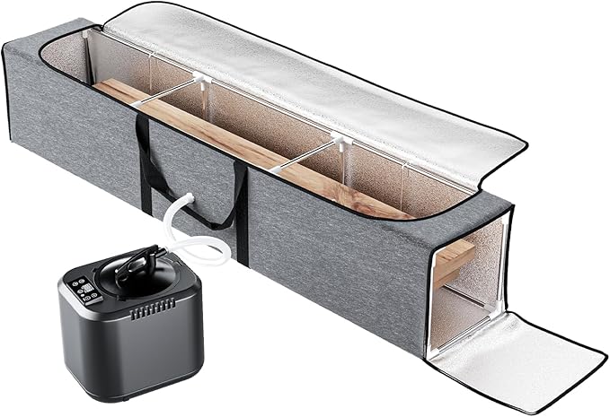 Wood Bending Steam Generator Kit with 55" Large Foldable Steam Box, Wood Steamer for Bending Wood, Tool-Free Assembly Wood Bending Machine for Curved Woodworking Projects