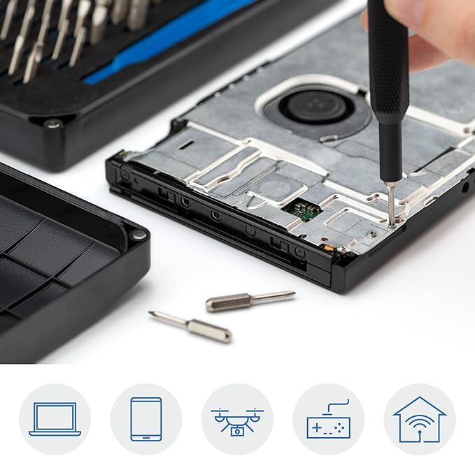 iFixit Mako Driver Kit - 64 Precision Bits for Precision Electronics Repair