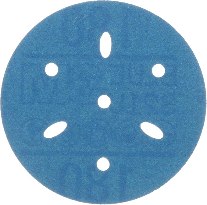 3m 3M-36146 Hookit Blue Abrasive Disc Multi-hole, 3, 180 Grade