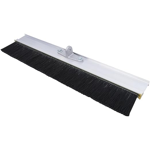 MARSHALLTOWN Aluminum Backed Concrete Broom for Finishing, Polypropylene Fibers, 36 Inch, Made in The USA, 427