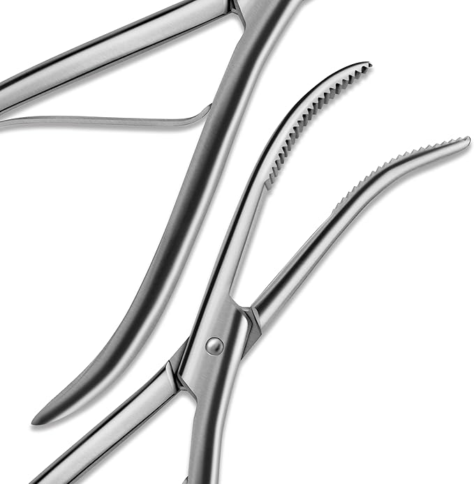 Cast Spreader 3 Prong, Burn Cast & Plaster Shear, Scissors Pliers Forceps Plaster Opner Orthopedic Tools Instruments German Grade Stainless Steel (11 pcs Set)