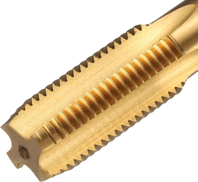 uxcell Metric Thread Tap M13 x 1.5 H2 130mm Straight Flute Screw Thread Milling Machine Taps Threading Tapping Repair Tool