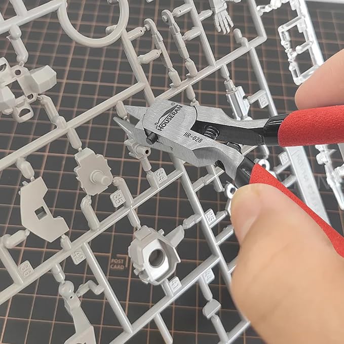 4.52inch Model Nippers, Modeling Tools for Plastic Models, Model Nippers 9pcs set, Gundam Tool Kit, Model Building Tools, Plastic Model Clippers, Hobby Tools for Miniatures