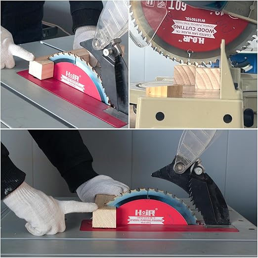 Circular Saw Blade Woodworking TA Series,12" 60-Tooth 1" Arbor, Combination Wood Cutting Saw Blade,Special Anti-Thermal Adhesion Coating on Cutting Edge-TA, Com 12" 60T TA