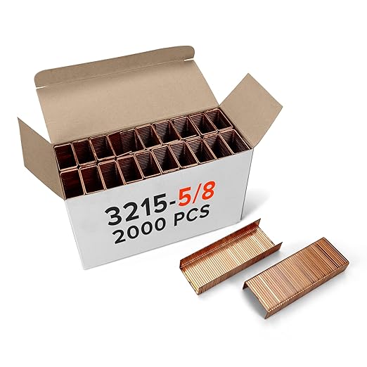 IDL Packaging Heavy Duty Staples for CMB, HDCS, ADCSY 19-32, 1 1/4" x 5/8" x 0.08" (1 Box, 2000 pcs) - Non-Rusting Stainless Steel Industrial Staples