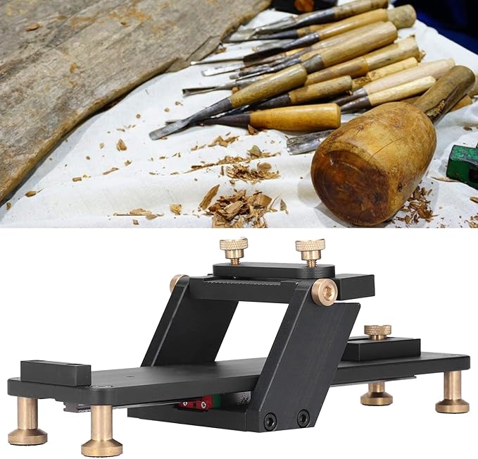 Fixed Angle Whetstone Set, Grinding Frame Tool, Knife Sharpening Polishing Stone with Fixed Angle Sharpener for Woodworking Carving Chisel Knife