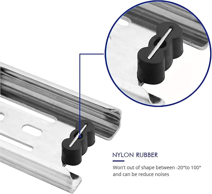 6 Pairs of 12 Inch Hardware 3-Section Full Extension Ball Bearing Side Mount Drawer Slides,100 LB Capacity Drawer Slide