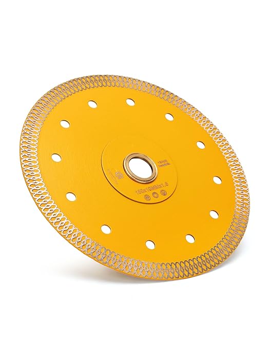6 in Super Thin Diamond Saw Blade Porcelain Saw Blade for Cutting Porcelain Tiles Granite Marbles (6)
