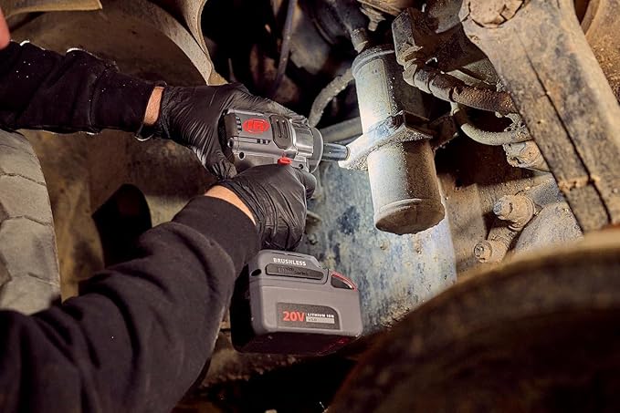Ingersoll Rand W3131 20V 3/8" Cordless Impact Wrench, Mid-Torque, Compact, Pistol Grip