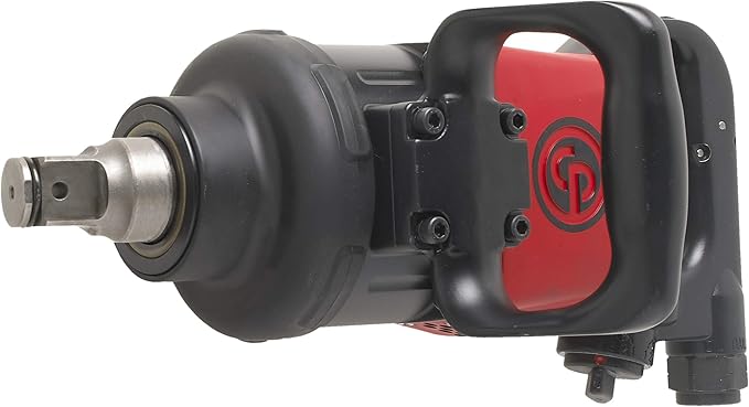Chicago Pneumatic CP7782 Air Impact Wrench, 1 Inch, D-Handle, Pinless Rocking Dog, Max Torque Output 1920 ft. lbf/2600 Nm 5200 RPM
