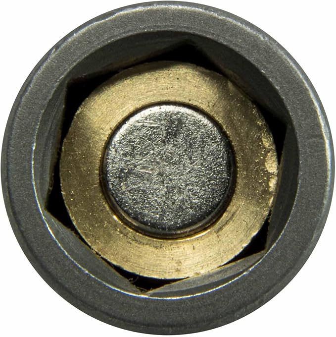 1/4-Inch Magnetic Hex Head Driver Bit w/Quick Change Shank - Used for Installing Screws, Nuts, Bolts, etc. - Commonly Used for Metal Roofing Screws - (EACH)